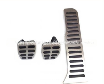 Set de pedale din aliaj de aluminiu pentru VW Passat B6/B7 CC și Skoda Superb — pedale accelerație și frână, transmisie manuală