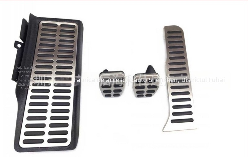 Set de pedale din aliaj de aluminiu pentru VW Passat B6/B7 CC și Skoda Superb — pedale accelerație și frână, transmisie manuală