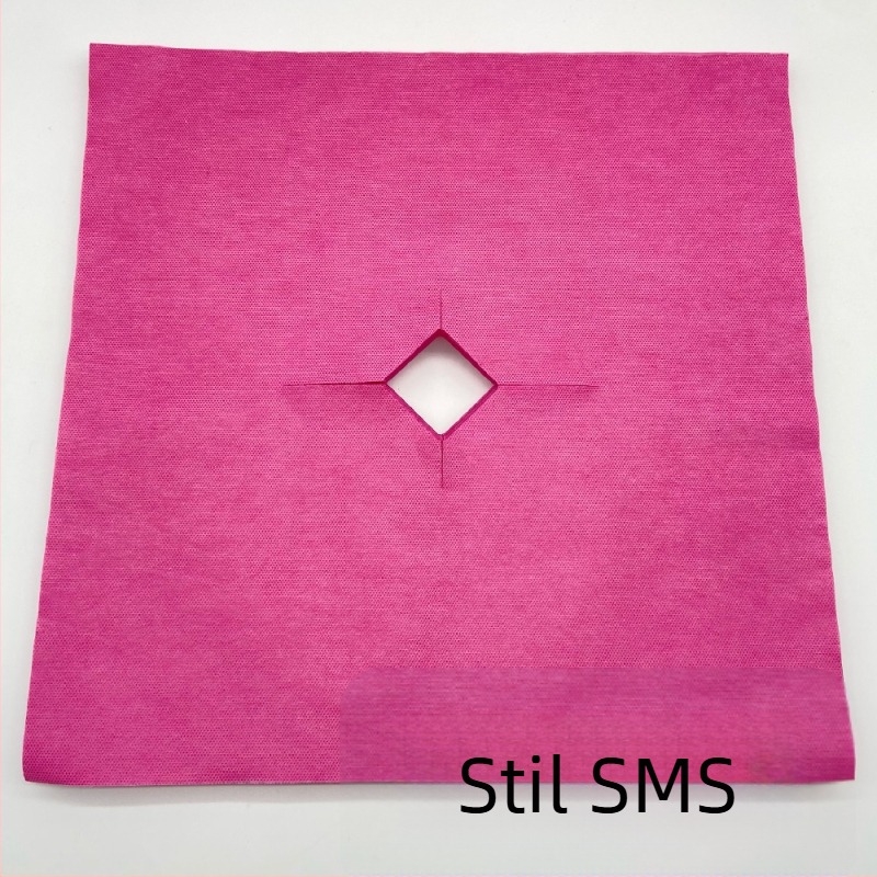 Pernă facială de unică folosință, din țesătură nețesută, culoare solidă, imprimare cu logo, personalizare disponibilă