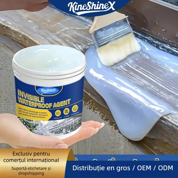 KineShineX Adeziv Transparent impermeabil pentru pereți exteriori și baie, strat nano, cod 69-40-TMFSJ01