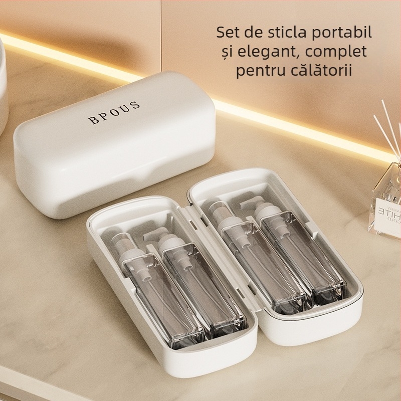 Set sticle spray reîncărcabile, ceață fină, 50 ml capacitate, PP turnare prin injecție, potrivite pentru șampon, loțiune, parfum și cremă de ochi