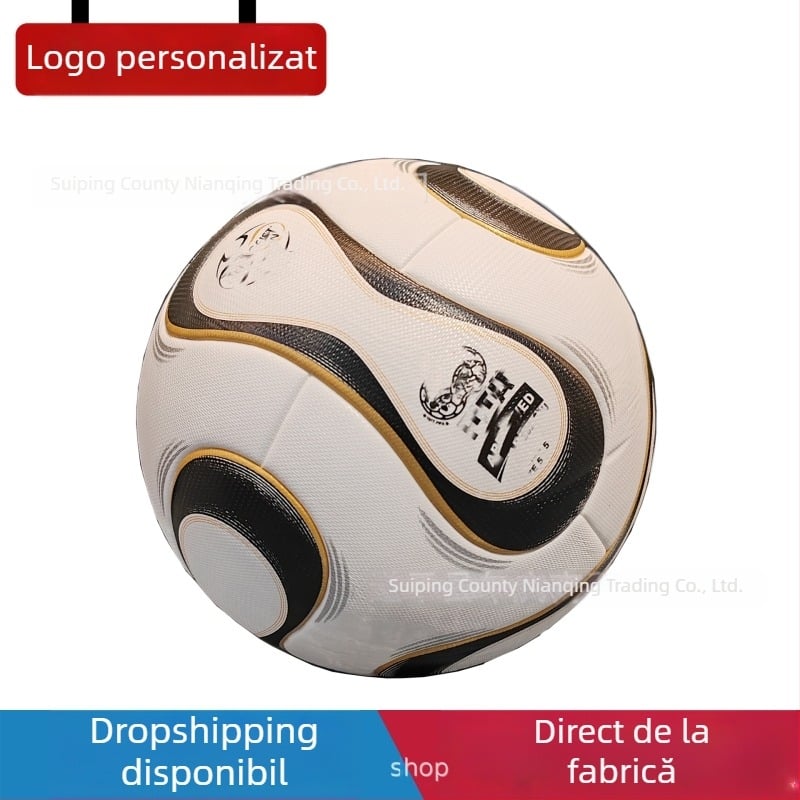 Minge de fotbal CARLAN din PU, cusătuiri adezive, logo imprimat și design personalizabil, potrivită pentru antrenamente de baschet.