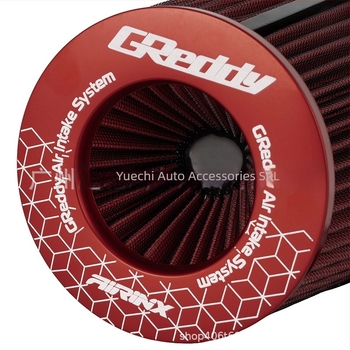 Filtru de aer tip ciupercă Qx1006, conductă de admisie 100 mm și conductă de evacuare 100 mm, compatibil cu majoritatea modelelor