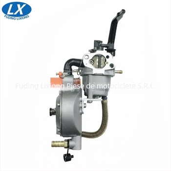 Carburator mecanic dual-fuel pentru generatoare de 2-3 kW, LPG/CNG, compatibil cu GX160, GX200, 168F, 170F (orificii standard de montaj)