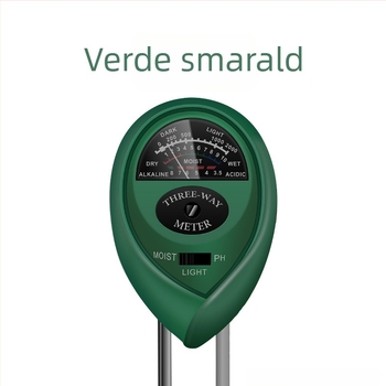  tester de sol 3 în 1: umiditate, pH și nutrienți pentru flori și plante în ghivece