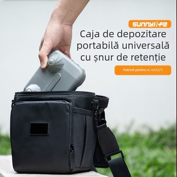 Cutie de depozitare pentru telecomandă cu șnur de prindere și protecție pentru joystick RC-N2/3 – pentru Air 3S, Mini 5, 4 Pro