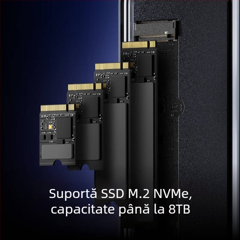 Lexar E750 carcasă externă NVMe M.2 USB4 cu Thunderbolt 4, suport până la 8 TB