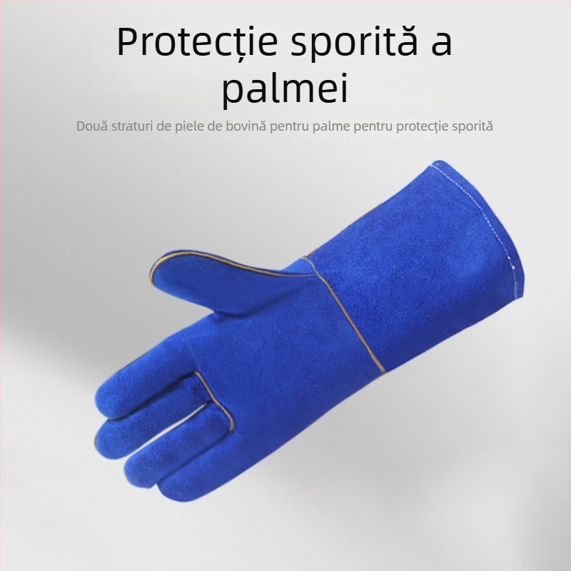 Tonghui mănuși de sudură din piele de vițel pentru sudare