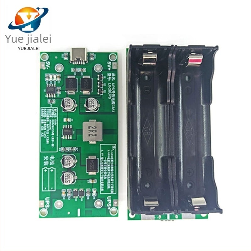 Modul UPS cu baterie Li-ion 18650, boost încărcare/descărcare, ieșire 5V/9V/12V, model UPS 3A