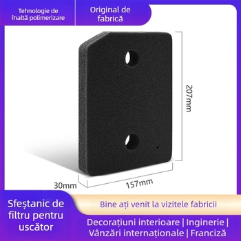 Moon Landing filtru burete pentru uscător, ventilație și tambur