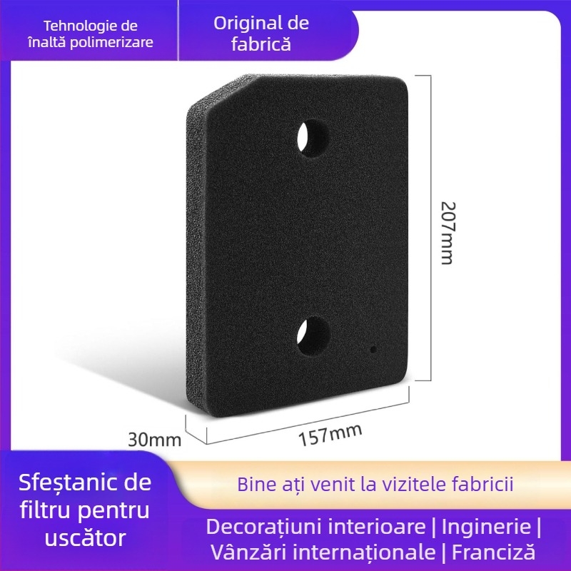 Moon Landing filtru burete pentru uscător, ventilație și tambur