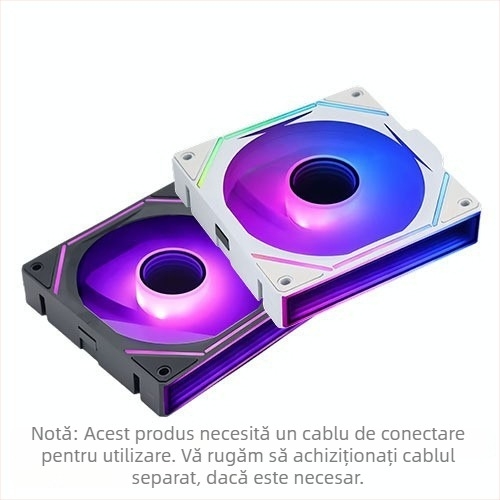 FAN de răcire pentru carcasa PC, control PWM, carcasă ABS, compatibil ATX/BTX