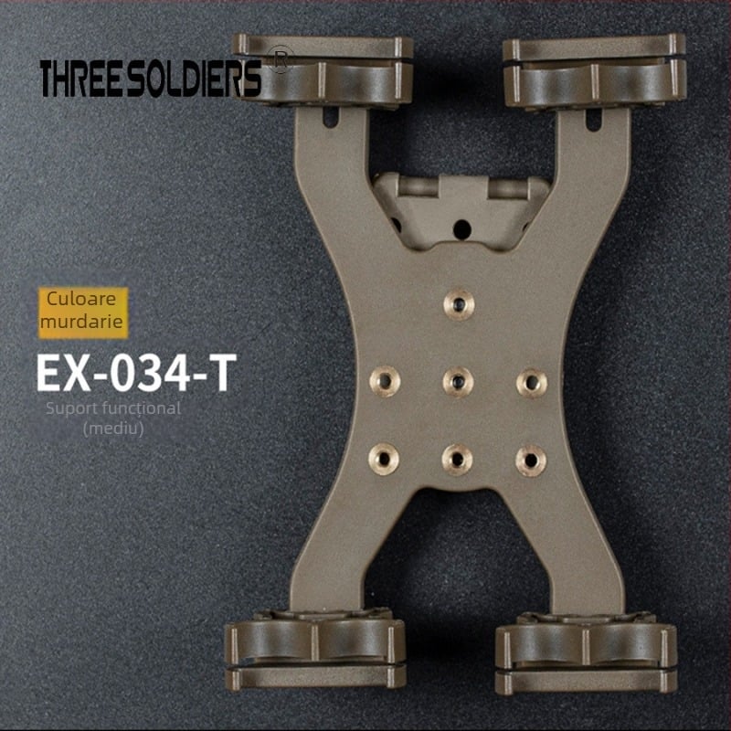 Clip de stocare tactică CS cu funcție de extensie, ABS, Ex-034, pentru activități în aer liber, unisex