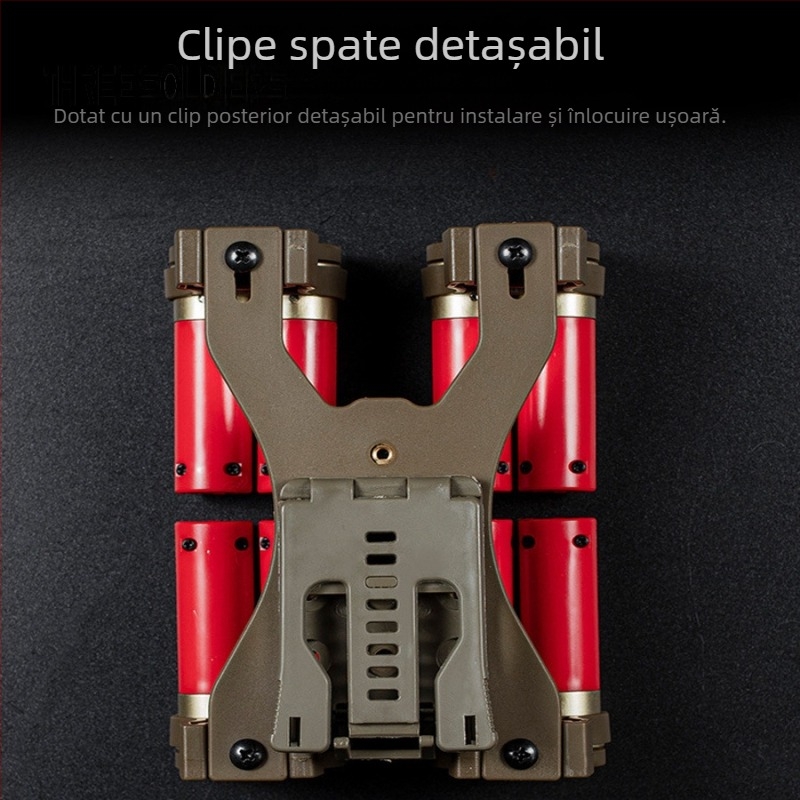 Clip de stocare tactică CS cu funcție de extensie, ABS, Ex-034, pentru activități în aer liber, unisex