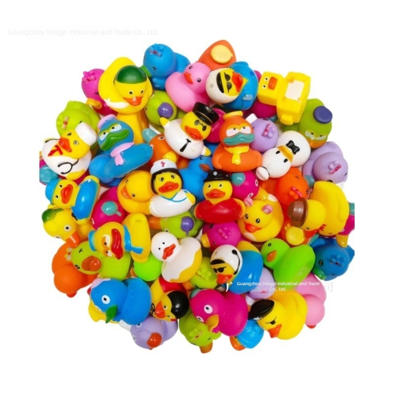 Jucărie de baie – Rață plutitoare, scârțâie, Material: Adeziv Email, Jucărie de apă cu sunet, Vârsta 14+