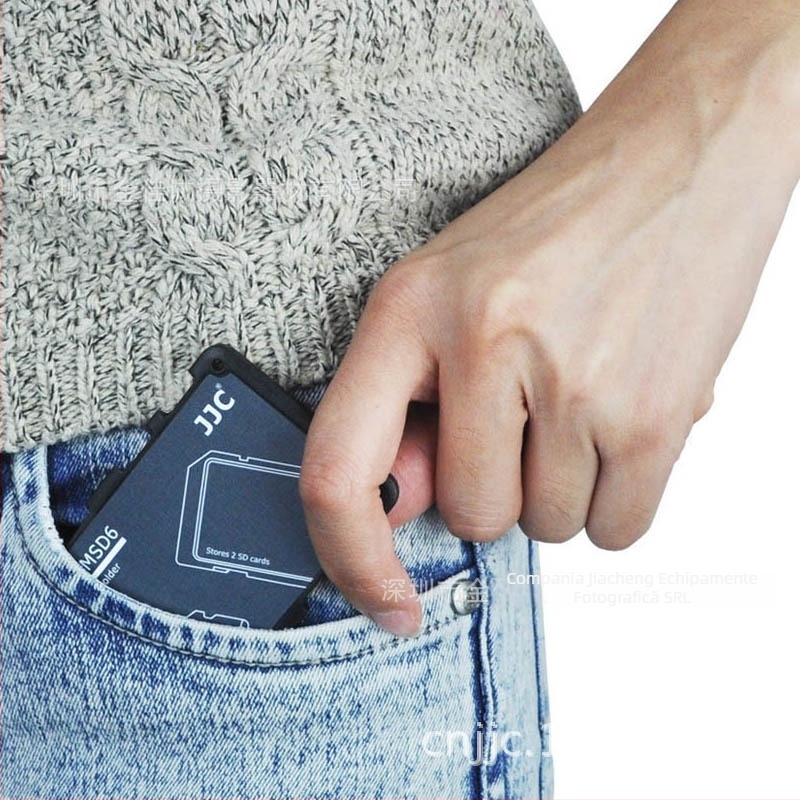 JJC serie MCH husă pentru carduri SD/TF – procesare OEM, greutate 0.020