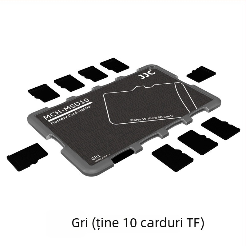 JJC serie MCH husă pentru carduri SD/TF – procesare OEM, greutate 0.020