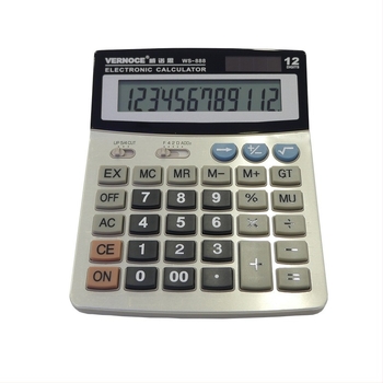 Calculator WS-888 cu butoane mari, pentru contabilitate, afișaj lat, uz la birou/afaceri