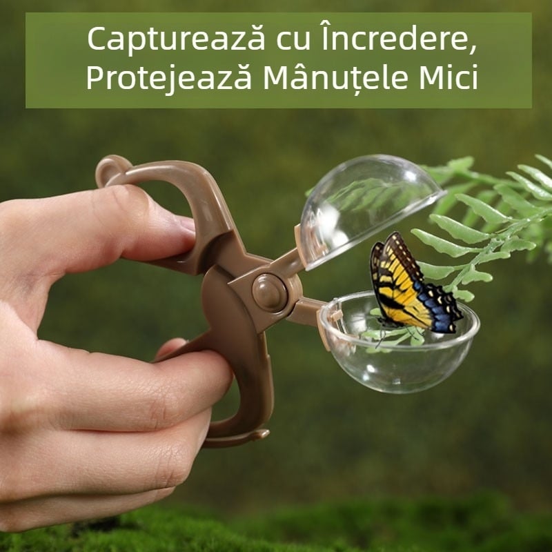 Set de instrumente pentru capturarea insectelor pentru copii, din plastic, model A-03, marca Duogeng Bear, pentru vârsta 7–14 ani.