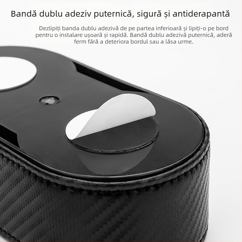 Suport pentru pahare auto cu spațiu de depozitare, Stil premium, Articol 973Z210017H147; Model: Altul; Funcție: Depozitare categorică