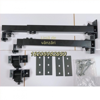 Suport panou solar din aliaj de aluminiu AL6005-T5, reglabil 15–30°, picioare frontale și posterioare, greutate 2