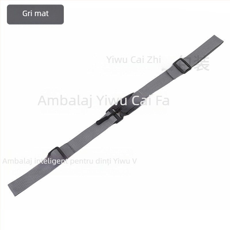 Cataramă fixă pentru curea de umăr a ghiozdanului — anti-alunecare, eliberare de presiune, material din fier, lansare primăvara 2025