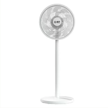 Ventilator de podea cu 7 palete, cap oscilant, 50 W, 220 V, 50 Hz.