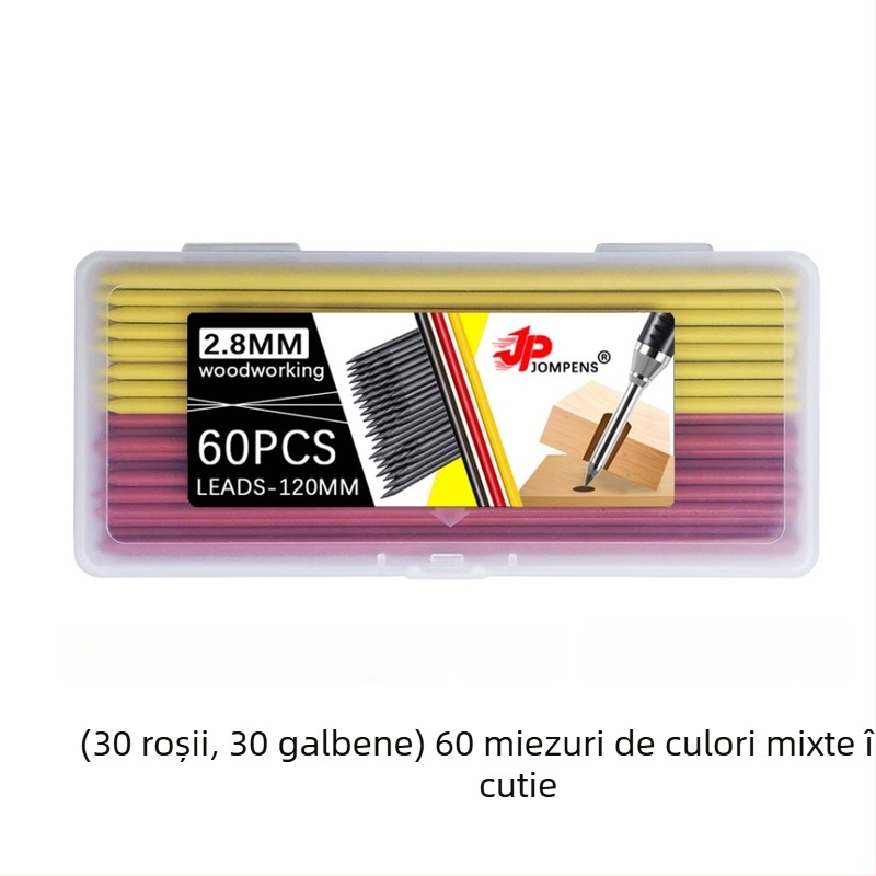 Miez de pix LC640B – din plastic, lățimea liniei 1.0 mm, pentru marcarea liniilor