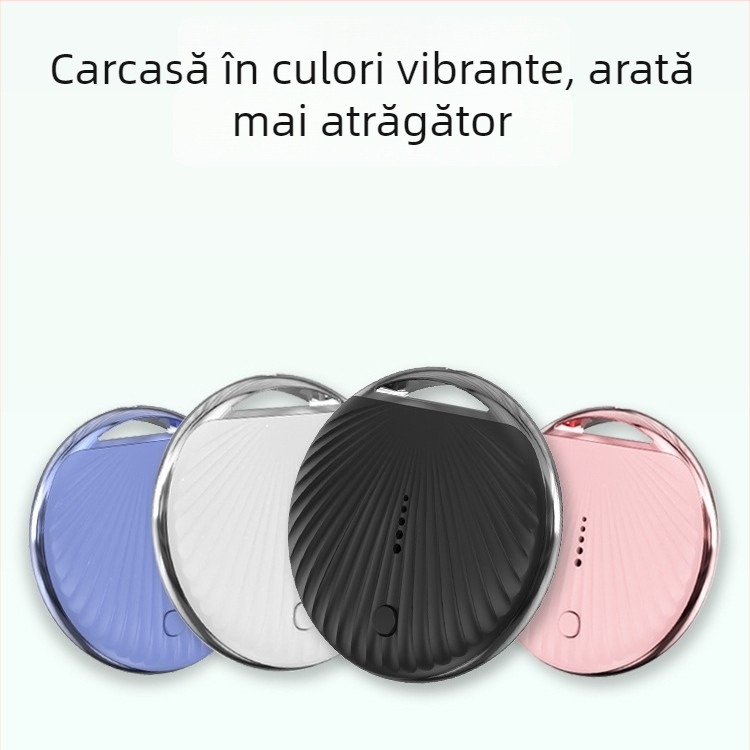 GUOLINK TX12 Dispozitiv Bluetooth Anti-Pierdere, Baterie 240mAh, Suport Find My, Design AirTag pentru Breloc, Compatibil cu Android și iOS