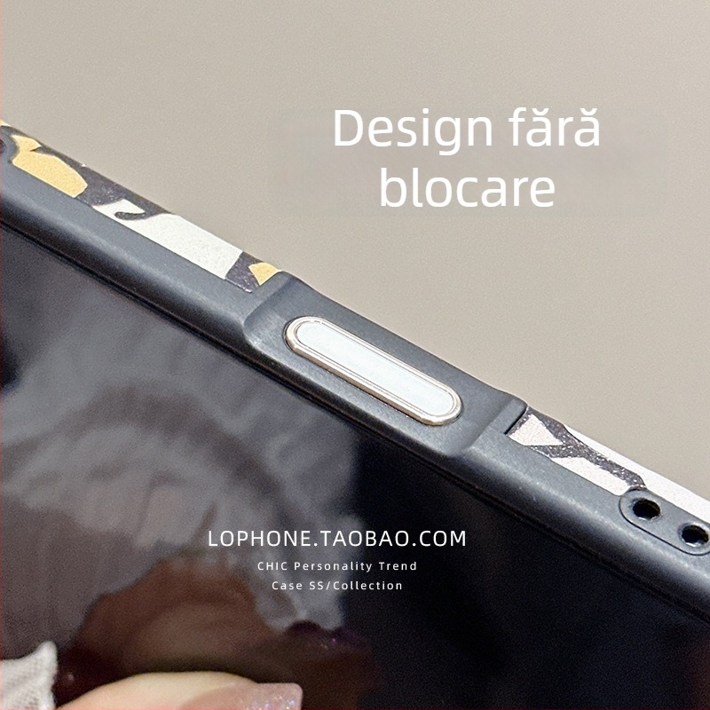 Sticker protecție buton cameră iPhone – sticlă temperată, film margine, anti-amprentă, anti-explozie