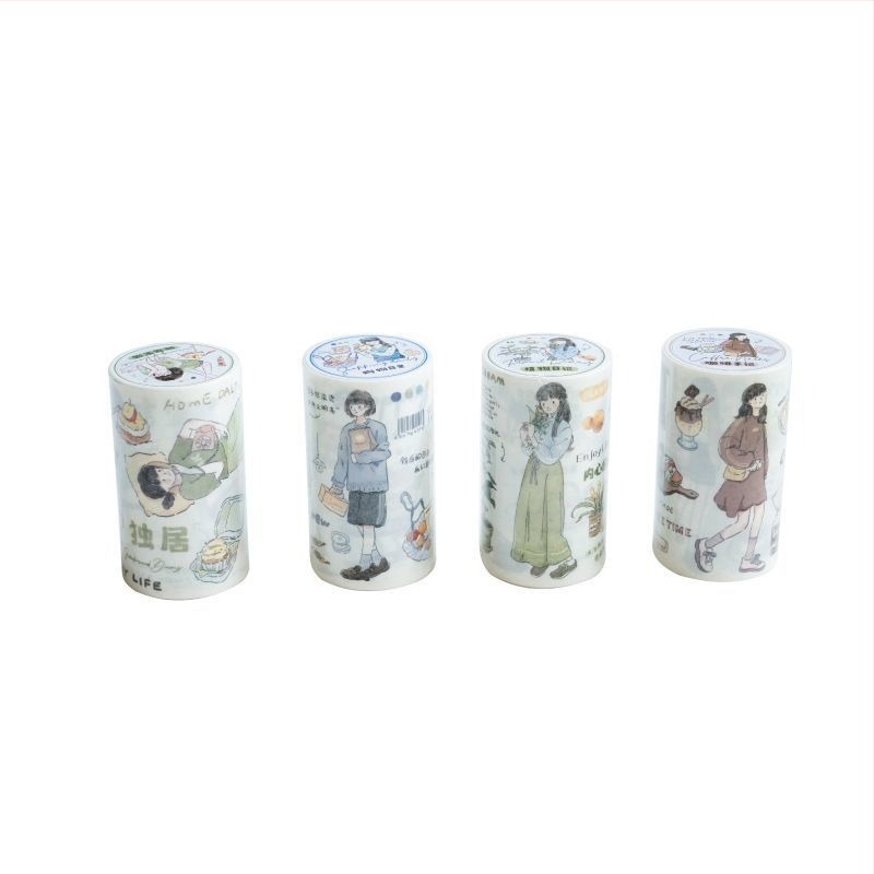Bandă Washi și Stickere DIY pentru decor de scenă – Twilight: Seria Lumină în Pădure cu personaje; Cod articol: 3763H2000Z7303; Personalizare: Da; Import: Nu; Comerț transfrontalier: Nu