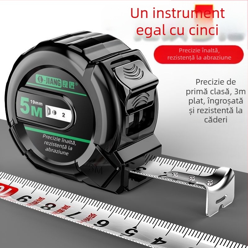 Bandă metrică din oțel inoxidabil, impermeabilă și durabilă, cu mai multe intervale pentru uz casnic