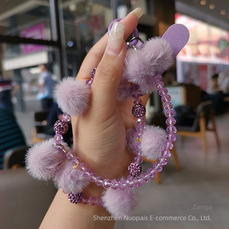 Zhenge lanyard pentru telefon, lucrat manual, stil feminin, material frânghie: Altul, cataramă: Metalică