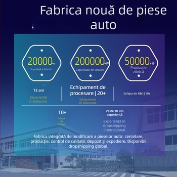 Cardimanson pedale din oțel inoxidabil pentru Mercedes-Benz C-Class, E-Class, GLC, GLK, CLS, GLE și S-Class (transmisie automată)
