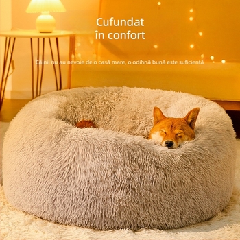 Pat din lemn pentru câine cu pernă de șezut - neimportat - Cod Jy755952010084