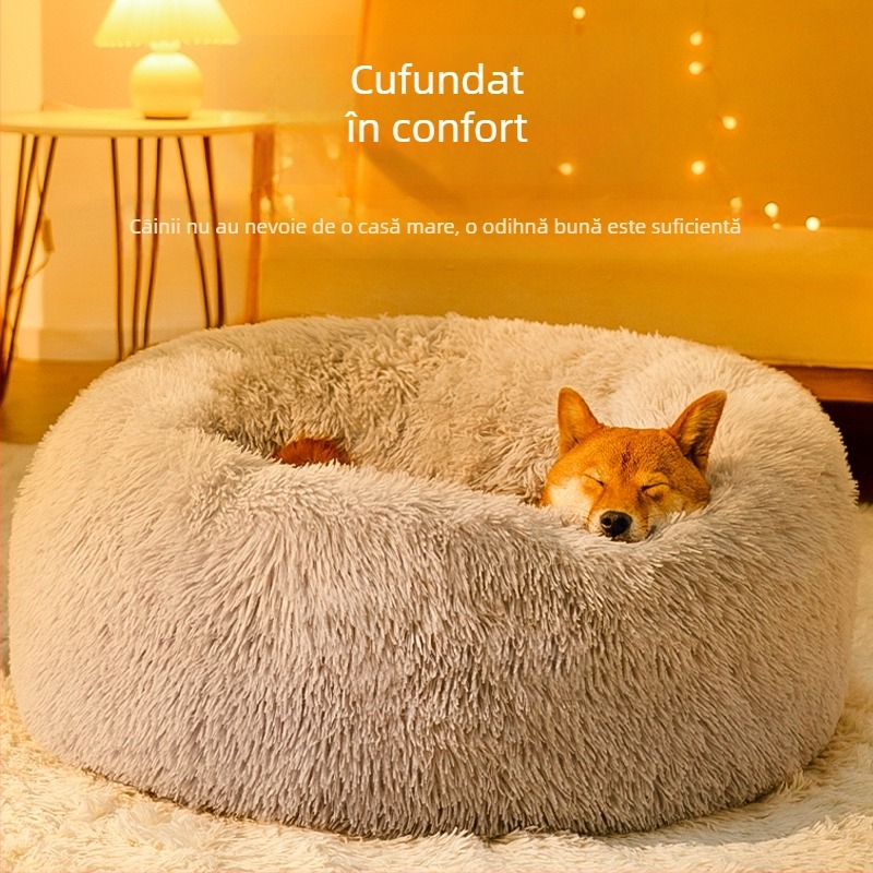 Pat din lemn pentru câine cu pernă de șezut - neimportat - Cod Jy755952010084