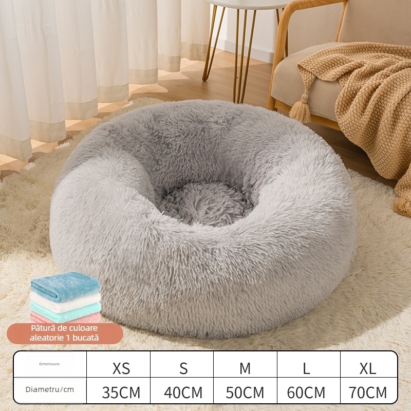 Pat din lemn pentru câine cu pernă de șezut - neimportat - Cod Jy755952010084