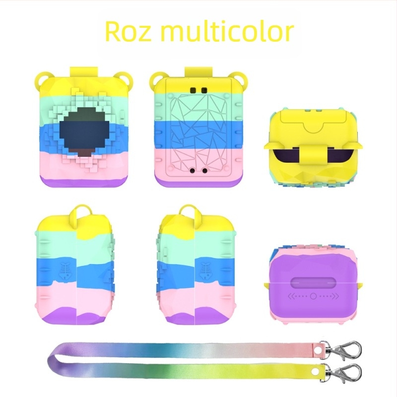 Husă protectoare din silicon pentru Bitzee Magicals Digital Pet Magic Edition consolă – protecție la cădere, anti-derapaj și praf.