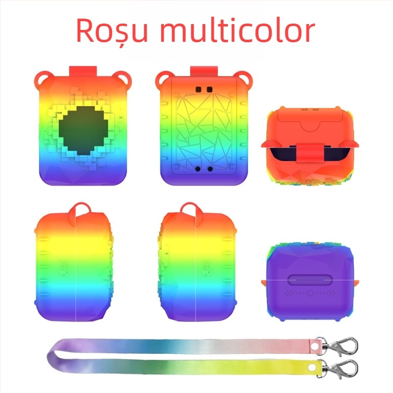 Husă protectoare din silicon pentru Bitzee Magicals Digital Pet Magic Edition consolă – protecție la cădere, anti-derapaj și praf.