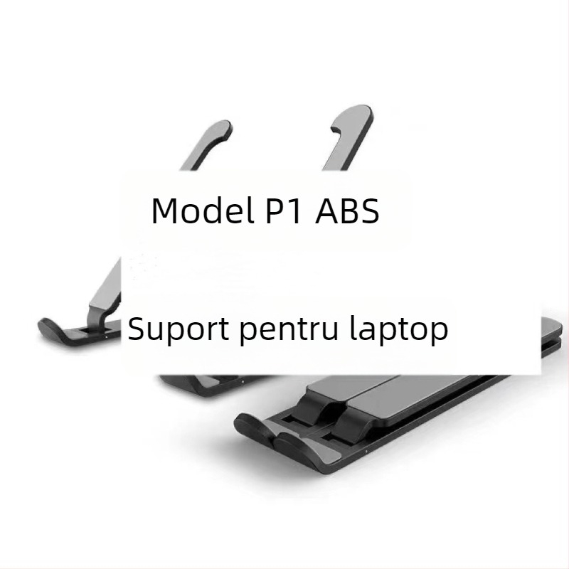 Suport pliabil pentru laptop din aliaj de aluminiu, model N3 – pentru laptopuri universale, ridicare reglabilă, 250 g