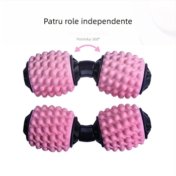 Masaj Yoga pentru picioare – role cu patru roți pentru modelarea gambelor, utilizare acasă, Dudli