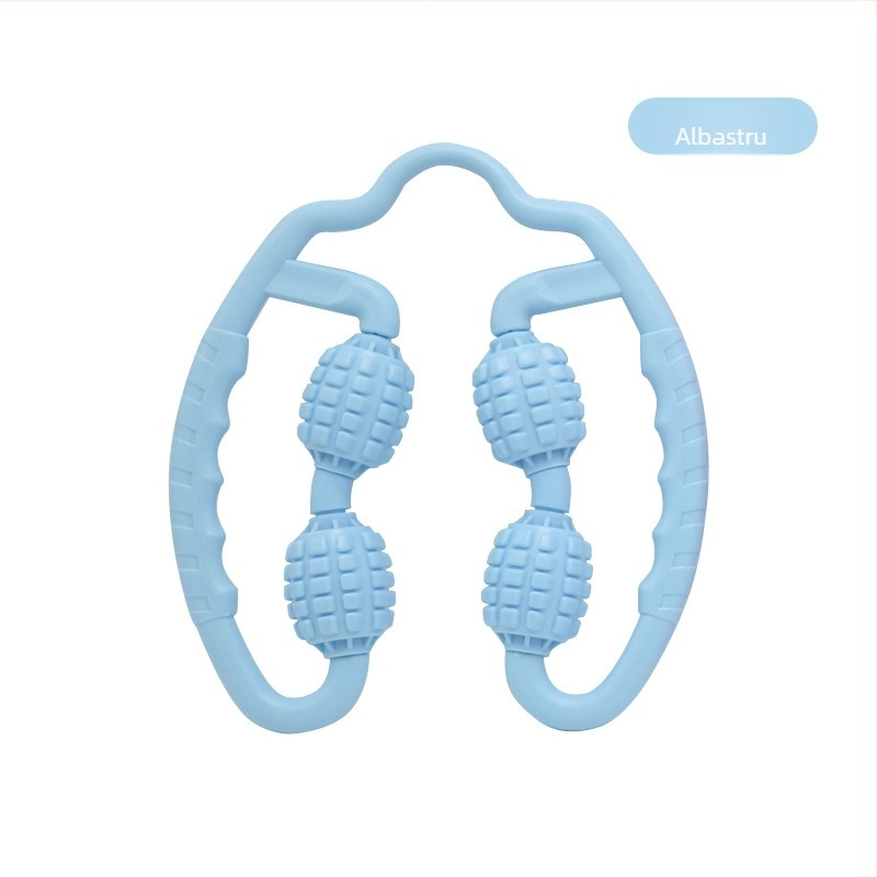 Masaj Yoga pentru picioare – role cu patru roți pentru modelarea gambelor, utilizare acasă, Dudli