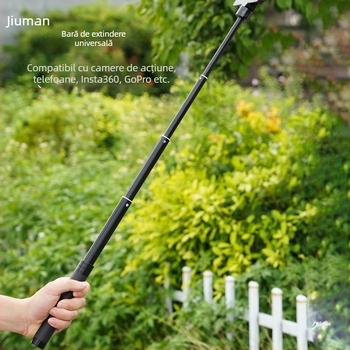 Băț de selfie cu stabilizator gimbal – braț telescopic pentru telefonul mobil și camera de acțiune (Fără telecomandă)
