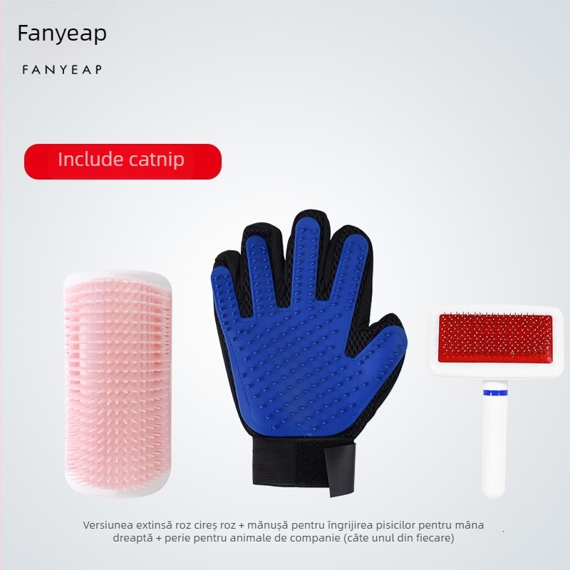 Fanyi A1J30 Dispozitiv de zgâriere pentru pisici – Jucărie de zgâriere în colț, stil simplu