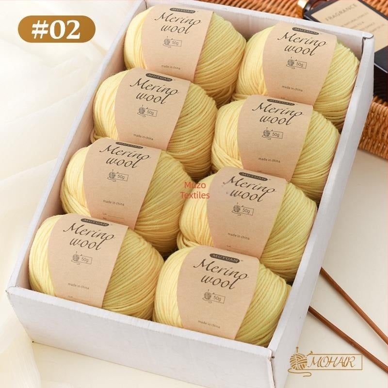 Fire Merino pentru tricotat manual, 4-ply, 7S, lână domestică, brand Muzo