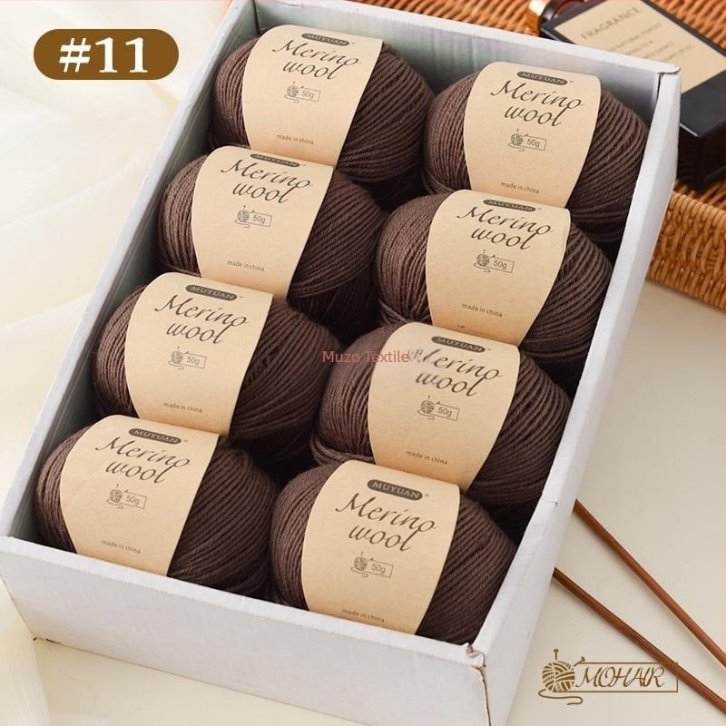 Fire Merino pentru tricotat manual, 4-ply, 7S, lână domestică, brand Muzo