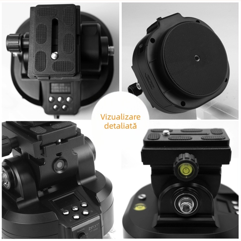 Cameră cu recunoaștere facială și urmărire automată pentru streaming live, telecomandă, 360° pan/tilt, viteză verticală 0.5–0.6, viteză orizontală 8 niveluri