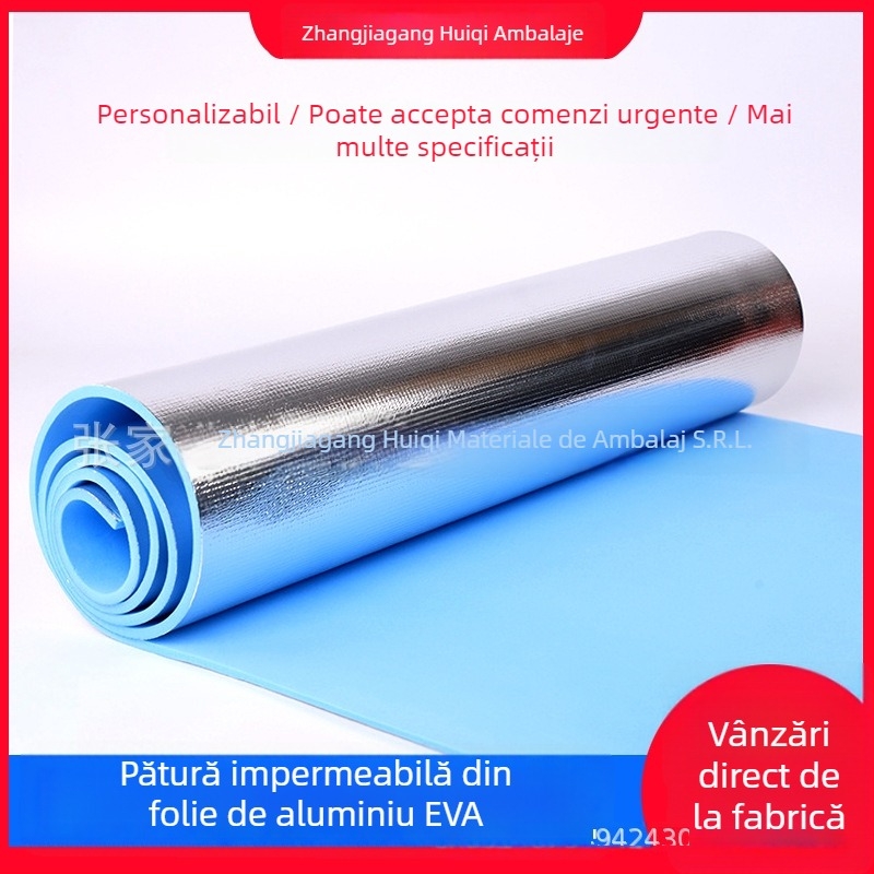 Saltea de camping EVA din spumă, impermeabilă și rezistentă la umezeală, design îngroșat, grosime 2-10