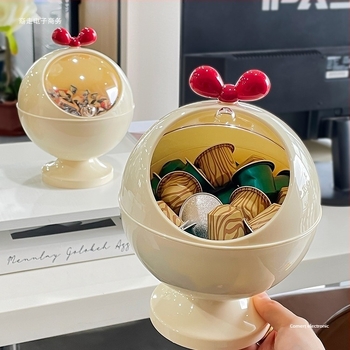 Tavă de afișare pentru capsule de cafea pentru pantry-ul biroului — design creativ și drăguț, lansare vara 2020