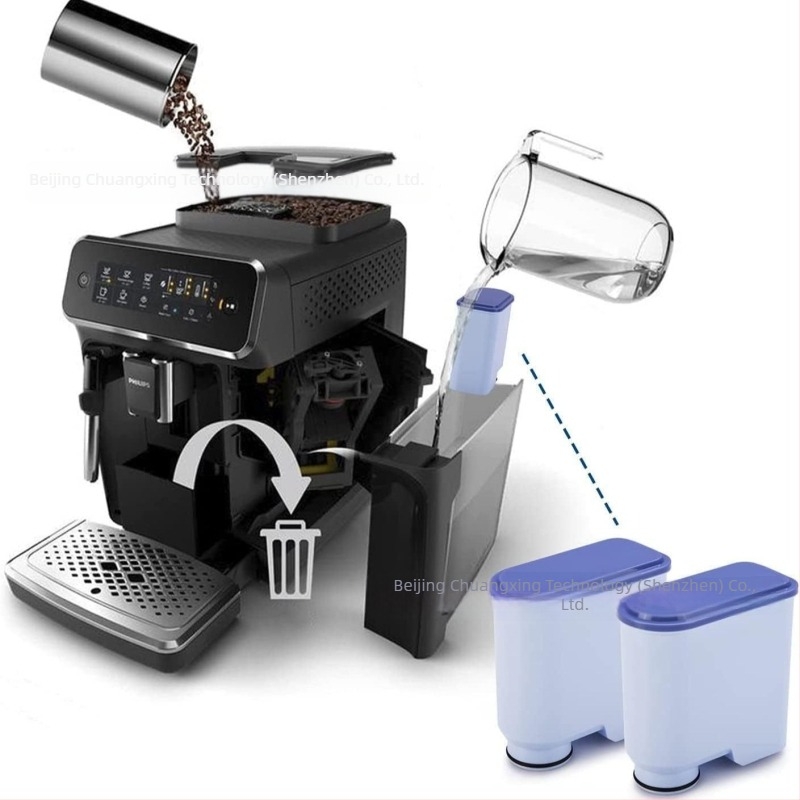 Cartuș filtru CA6903 pentru Philips, compatibil cu Saeco Aquaclean; corp din plastic; utilizare casnică; stil modern simplu; ambalaj cutie colorată